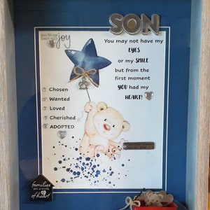 My You Had My Heart Adoption Shadowbox