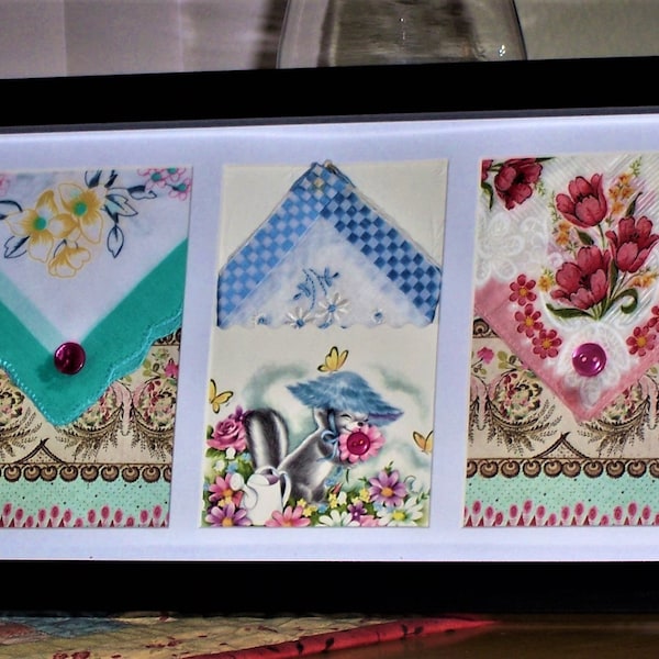 Handkerchiefs in a Frame