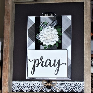 My &quot;PRAY&quot; Shadowbox
