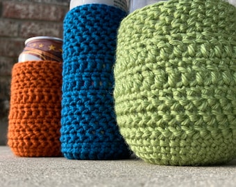 Cozy Crochet Patterns: W&Y Personalized Cozies (PDF Pattern)