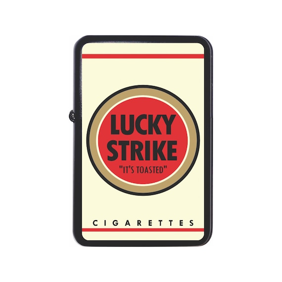 lucky strike cigarettes cigarette lighter printed lighters etsy