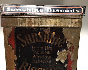 Sunshine Biscuits Tin