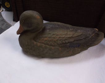 Vintage Carry lite Dura Beak Duck decoy