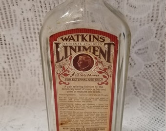 Liniment Bottle | Etsy