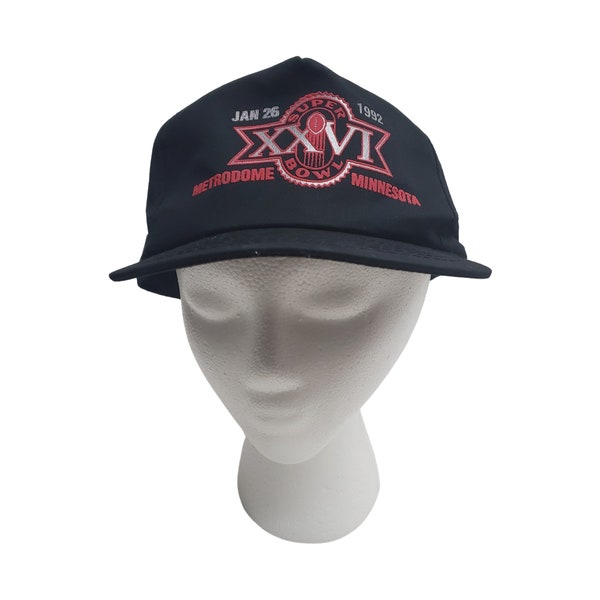 Super Bowl 1992 hat // xxvi // 90s super bowl // hat