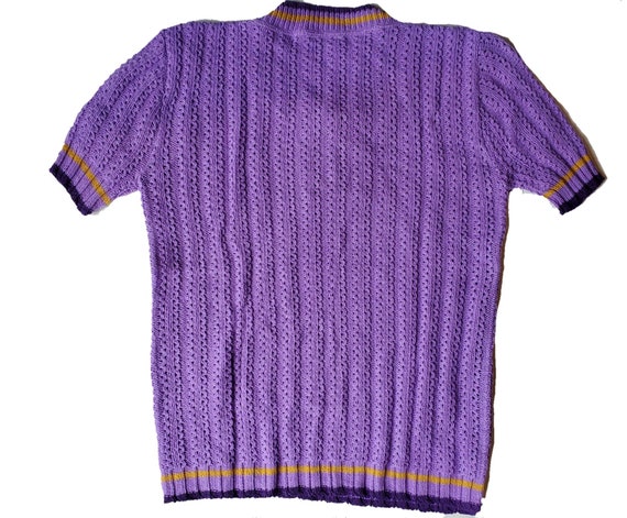 Helen Sue sweater sz L // vintage purple nwt // 1… - image 2
