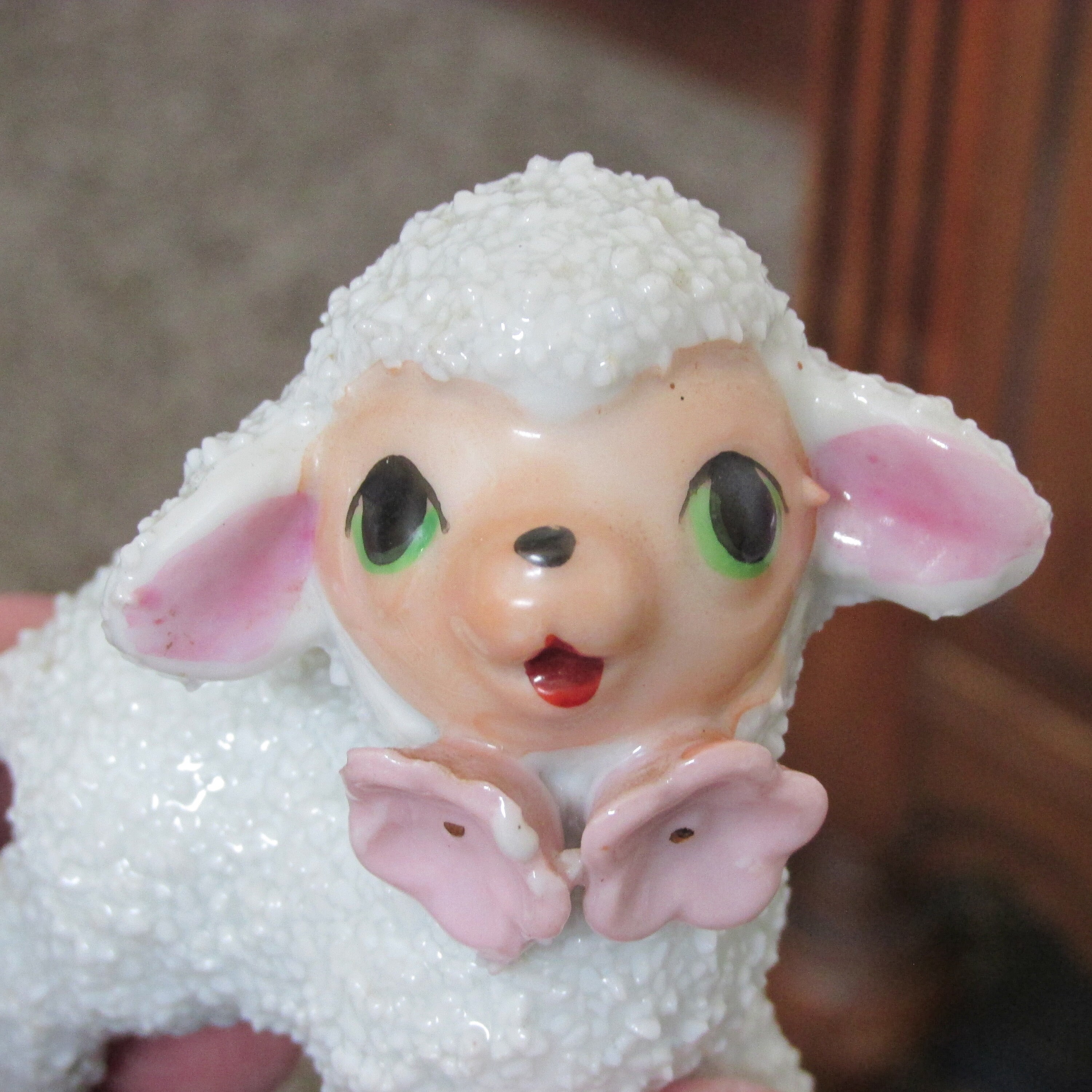 Plate Large Vintage Lamb