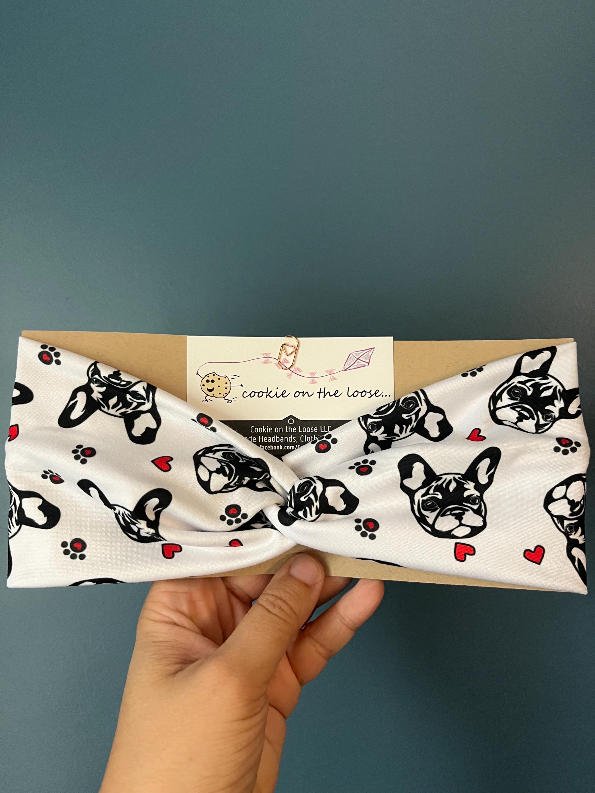 French Bulldog Headband - Etsy