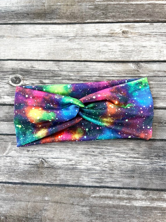 wide headband - galaxy wide headband - galaxy