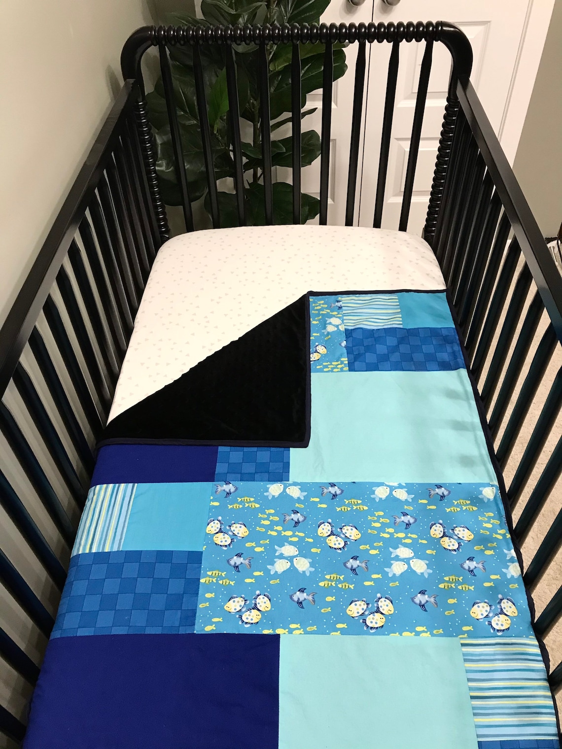 Patchwork Baby Blanket Etsy