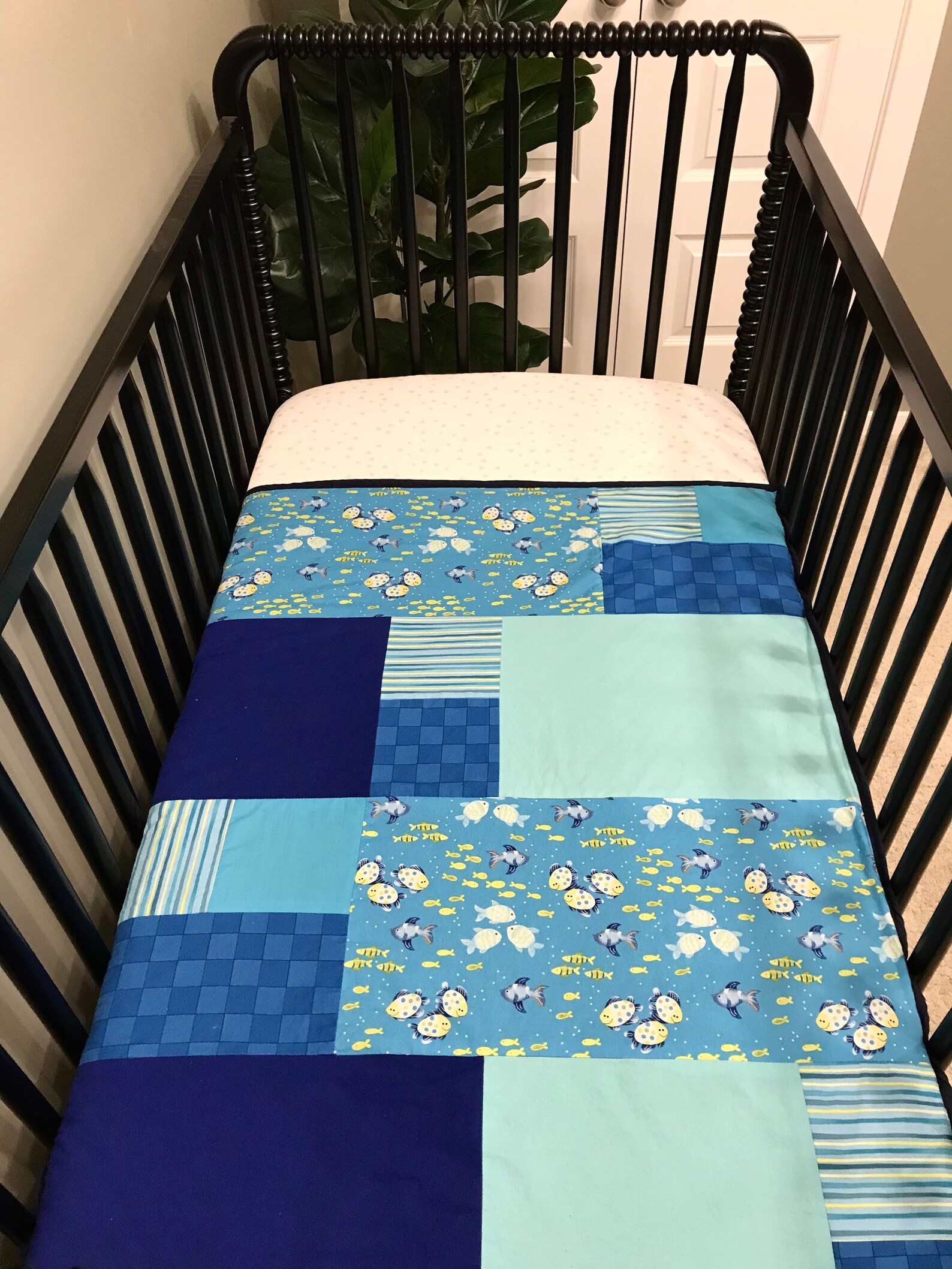 Patchwork Baby Blanket Etsy
