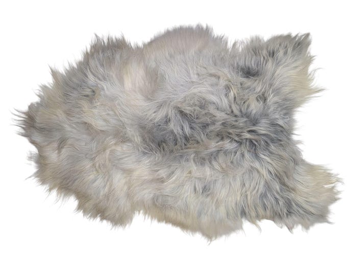 SAL 26-049 - XL Genuine Straight Icelandic Sheepskin Rug Throw