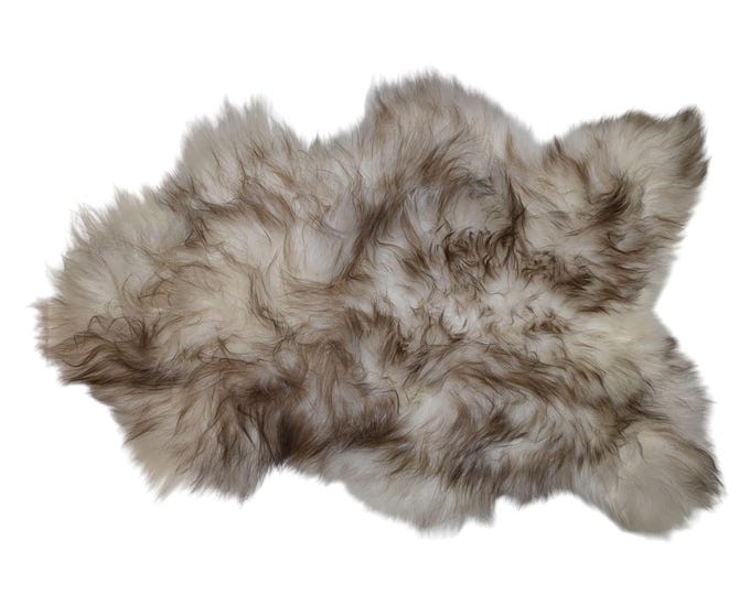 Genuine Icelandic Sheepskin Rug Throw – shade of grey