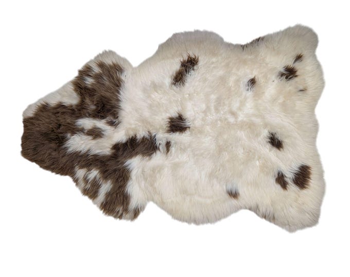 SAL 26-057 - XL Genuine Classic Straight Sheepskin Rug Throw