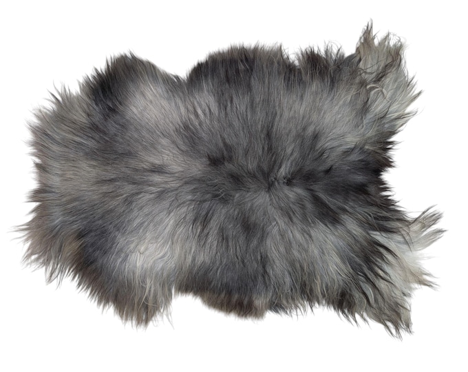 SAL 26-043 - XL Genuine Straight Icelandic Sheepskin Rug Throw