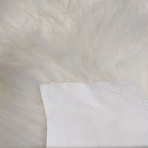 Genuine Icelandic Sheepskin Rug Throw shade of white image 6