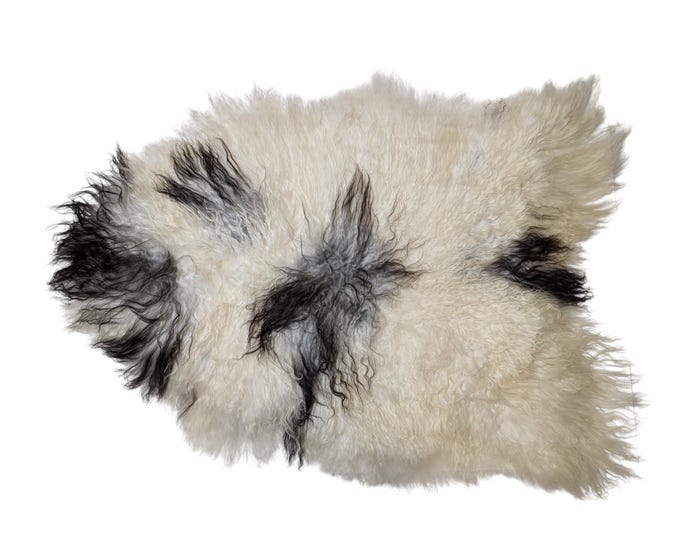 SAL 2417 - Genuine Icelandic Sheepskin Rug Throw