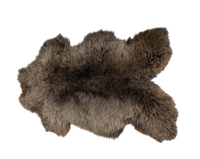 SAL 26-010 - XL Genuine Classic Sheepskin Rug Throw