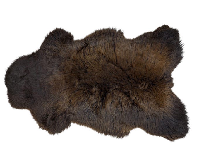 SAL 26-005 - XL Genuine Classic Sheepskin Rug Throw