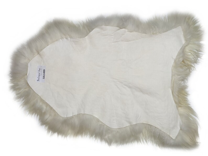 Genuine Icelandic Sheepskin Rug Throw Shade of Black Etsy