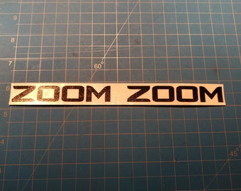 ZOOM ZOOM - Mazda - Mazdaspeed Vinyl Decal