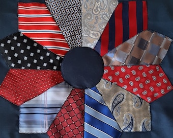 Necktie Quilt Using Dresden Pattern Neckties Make Great Quilts