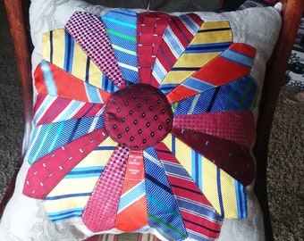 Necktie pillow | Etsy Memory tie pillow | Etsy