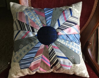 Necktie pillow | Etsy Memory tie pillow | Etsy