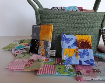 Prayer Pocket Quilt, Tiny Quilt, Pocket Prayer Quilt, Tiny Comfort Quilt, Small Pocket Quilt, Pocket Quilt with Cross, Purse Quilt