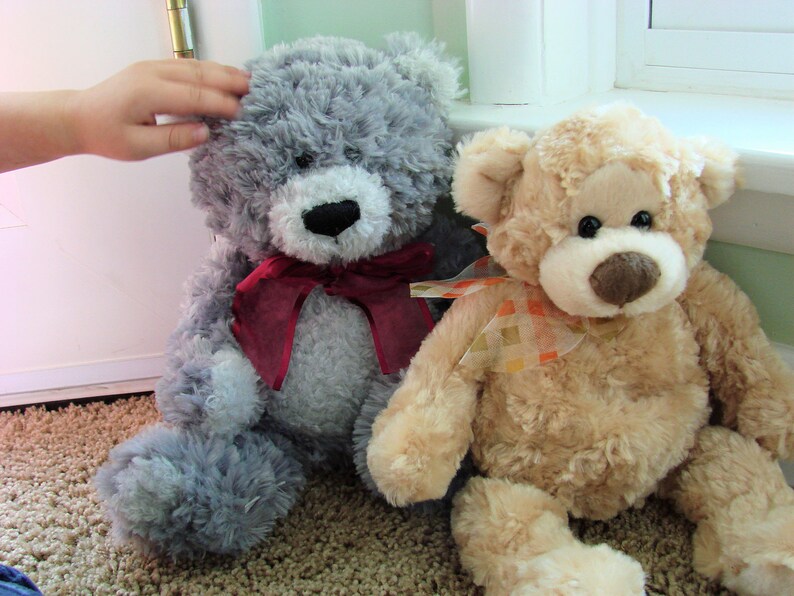 weighted keepsake bear