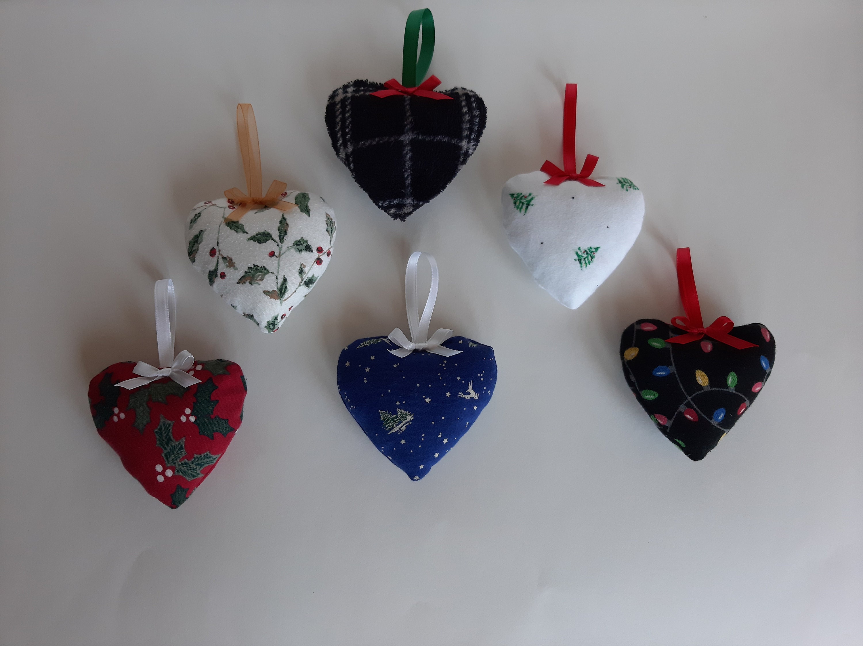 Custom Tie Ornament Heart Necktie Ornament Christmas Etsy