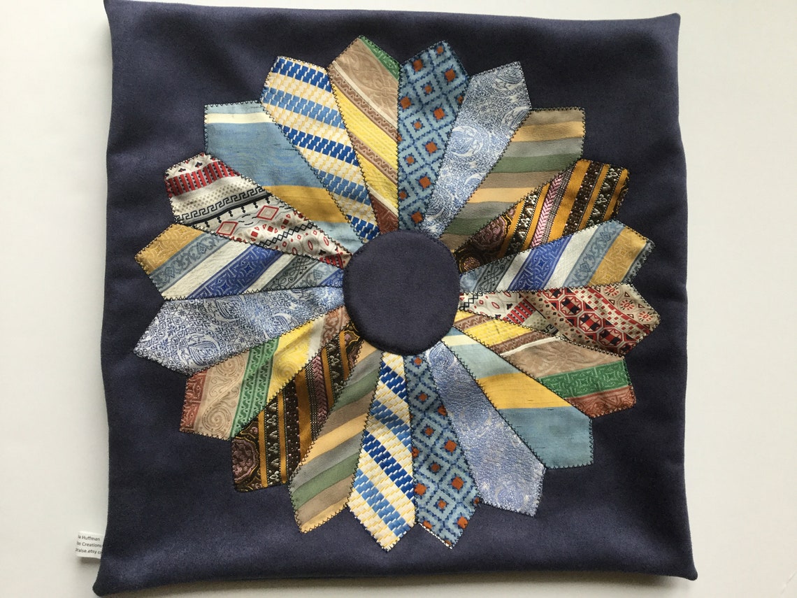 Custom Tie Pillow 14 Tie Pillow Sham Necktie Pillow With 20 Etsy