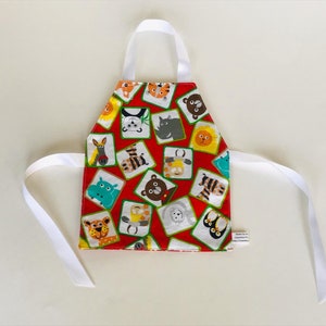 Doll Apron, Doll’s Apron, Doll Clothes, Apron for Doll, Apron for 18&quot; Doll, Apron for American Girl Doll, Chef Doll, Cooking with Doll
