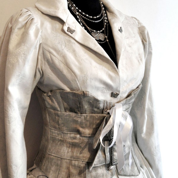 Costume My Oppa Steampunk asian white / gray