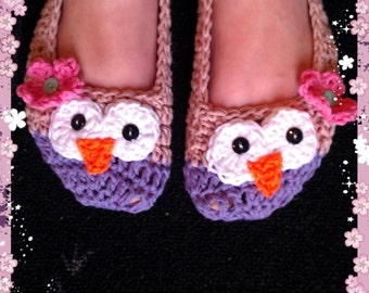 Super fun and quirky, owl slippers