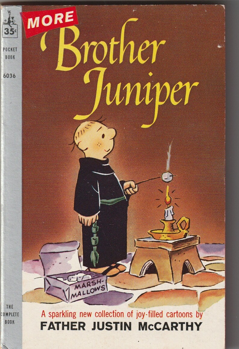 Vintage More Brother Juniper Comic Pocket Book Paperback 1960 Etsy