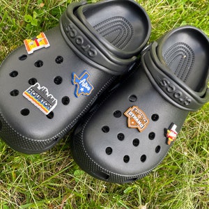Houston shoe charms | Shoe Charms | Croc compatible charms | charms for your crocs | popular shoe charms |