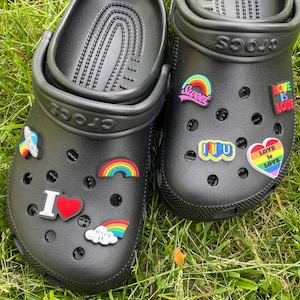 Pride Shoe Charms: LGBTQ+ Croc Charms