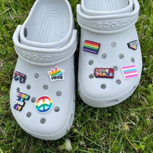Pride Shoe Charms: LGBTQ+ Croc Charms