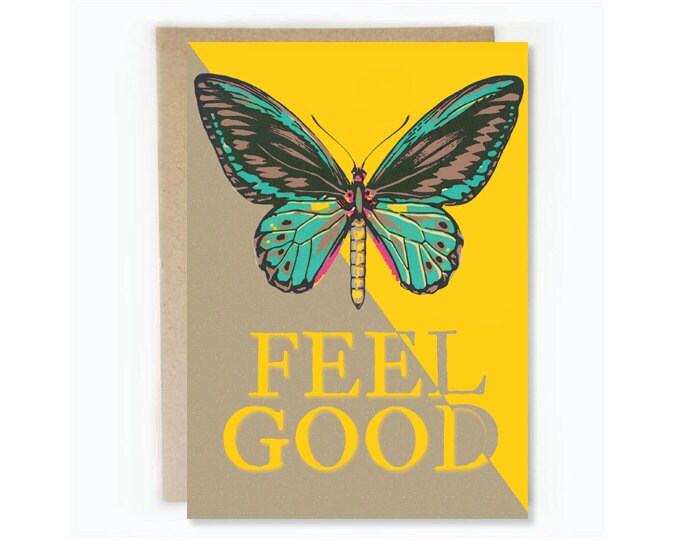 Feel Good Get Well Soon Greeting Card