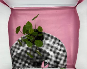 Repotting mat/ Potting mat/potting tarp/ plant stuff/ transplanting plant mat/ recycled materials/ zero waste/ easy care/ soil mat/14