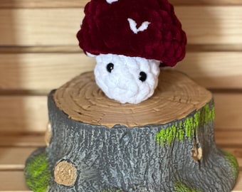 Crochet Pop it Mushroom Plushie