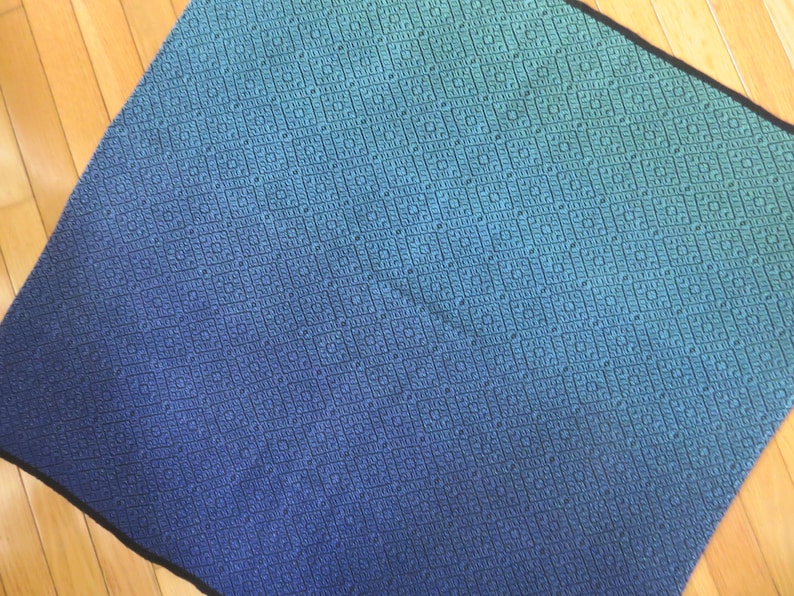 READY NOW Handwoven Baby Receiving Blanket 31x32 Tencel Machine Washable Crib 画像 3