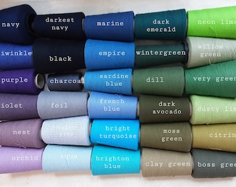 5 yarn colors sample card for custom color towels and runners