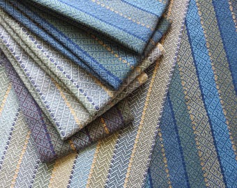 Ready Now Handwoven Jumbo  Chef Towel - 3 patterns, 3 tones - Dish Tea Kitchen Hand Bread Guest Towels Mat - Cotton