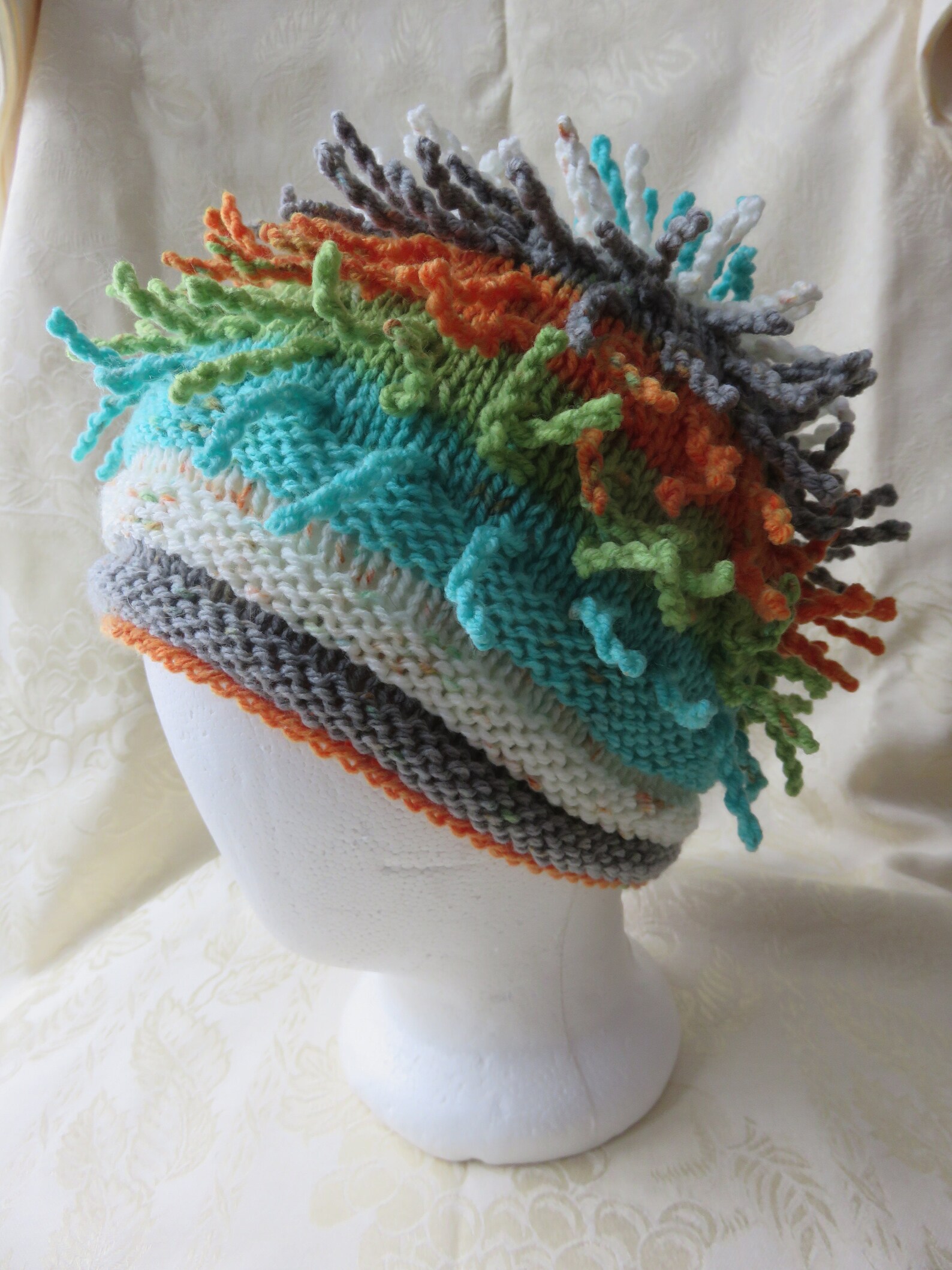READY NOW Coolest Handknit Hat Ever Tendril Hat Youth Etsy