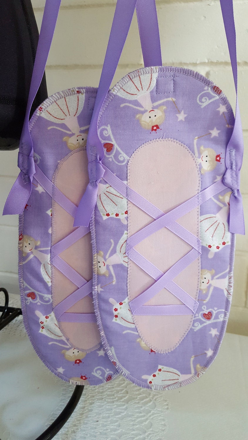 BALLET SHOE BAG. Purple Ballet Dance Bag. Etsy