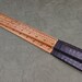 Miss Rose Paddles Bamboo Discipline Stick - Ruler - Accurate Measure Black Neoprene Grip