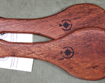 HIGHLY FIGURED Jatoba Brazilian Cherry Miss Rose Paddles Exotic Hardwood  Spanking Paddle PoPP Pixie JA138 JA139