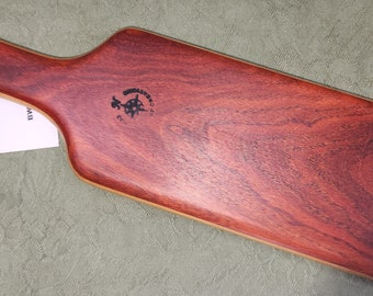 Big Beefy Bloodwood & Bamboo Laminated Layered Miss Rose Paddles Exotic Hardwood  Spanking Paddle BOE BW690